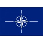 Vlajka NATO vlajka - 60 x 90 cm - tunel, karabina – Hledejceny.cz
