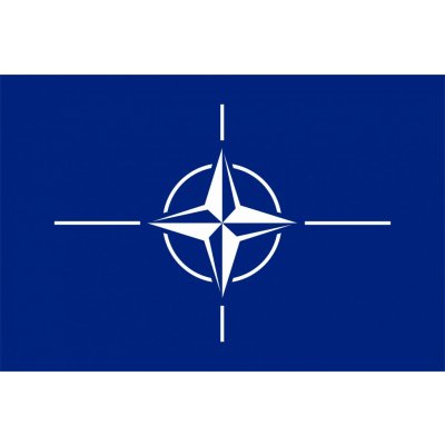 Vlajka NATO vlajka - 60 x 90 cm - tunel, karabina – Hledejceny.cz