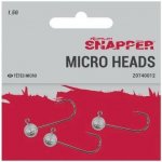Korum Jigová hlava Snapper Micro Heads vel.4 3g 3 ks – Hledejceny.cz