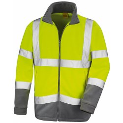 Result Safe-Guard Bezpečnostní Microfleece mikina žlutá-šedá