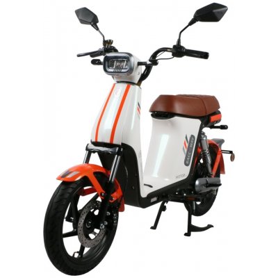 Racceway E-BABETA II, bílo-oranžová, bez baterie MOTOE-NAB-LI-1 + 2.099 Kč Baterie Lithiová 48V 19Ah,13S + 11.000 Kč | Zboží Auto