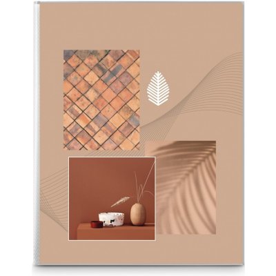 Hama album soft SINGO II Terracotta 10x15/80 – Zboží Živě
