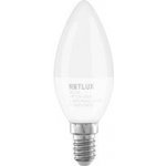 Retlux žárovka REL 35, LED C37, 4x5W, E14, teplá bílá, 4ks – Sleviste.cz