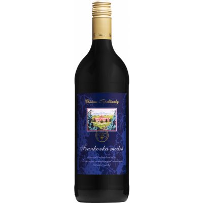 Chateau Topoľčianky Frankovka modrá 12,5% 1 l (holá láhev) – Hledejceny.cz