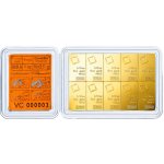 Valcambi CombiBar zlatý slitek 10 x 1/10 oz – Zboží Mobilmania