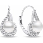 Brilio Silver náušnice EA751W – Zboží Mobilmania