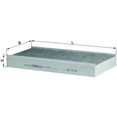 MAHLE ORIGINAL Filtr, vzduch v interiéru LAK232 – Hledejceny.cz