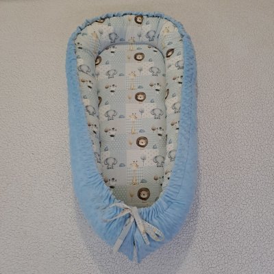 Pro útulný domov Hnízdečko pro miminko Safari zvířátka – Zboží Mobilmania