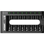 Nabíječka XTAR L8 AA, AAA 1,5V Li-Ion a 1,2V Ni-MH, 8 kanálů, USB-C – Zboží Živě