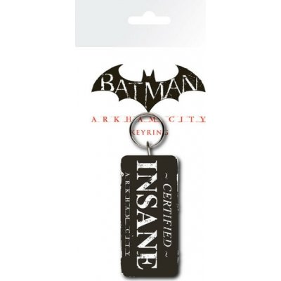Přívěsek na klíče Batman Arkham City Certified Insane – Zbozi.Blesk.cz