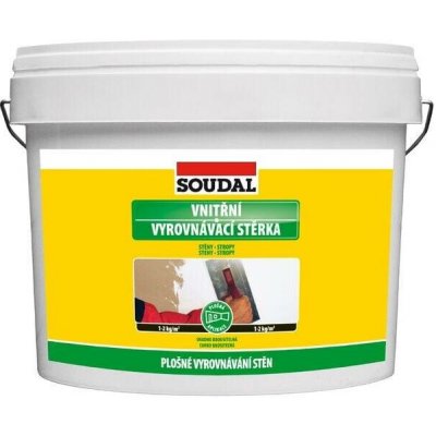 Stěrka vyrovnávací vnitřní Soudal – 4 kg – Hledejceny.cz