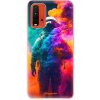 Pouzdro a kryt na mobilní telefon Xiaomi Pouzdro iSaprio - Astronaut in Colors - Xiaomi Redmi 9T