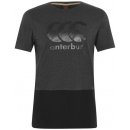 Canterbury Large Logo T Shirt Mens Grey