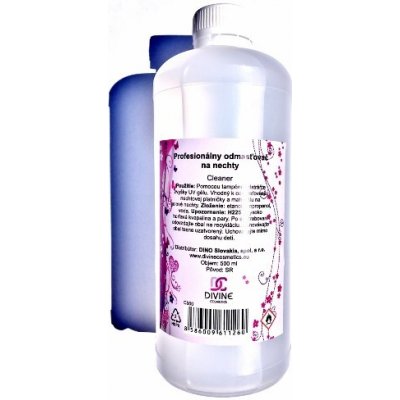 Divine Cosmetics odmašťovač na nehty 500 ml – Zboží Dáma