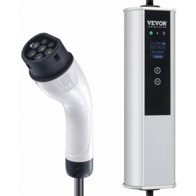 Vevor přenosná nabíječka Ev typ 2 IEC6219 16 A | Zboží Auto