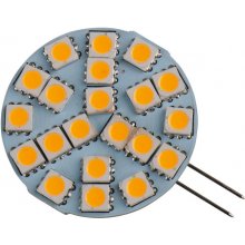 CBEST Carbest LED žárovka G4, 3W, 270 lumenů, 21 teplých bílých SMD žárovek