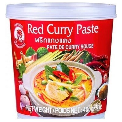 Cock Brand Červená Thajská Kari Pasta 400g