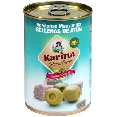 Karina Olivy plněné tuňákem 295 g – Zboží Dáma