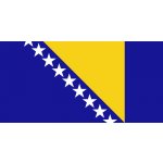 Státní vlajka Bosna a Hercegovina tištěná venkovní Alerion – Hledejceny.cz