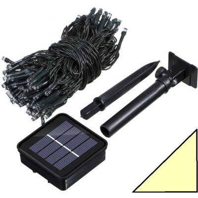 SOLAR 202 22 Solární světelný řetěz teplá bílá 200LED 22 Metrů – Hledejceny.cz