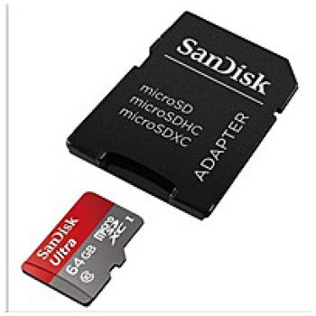 SanDisk microSDXC 64 GB SDSQUNS-064G-GN3MA