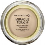 Max Factor Miracle Touch Skin Perfecting vysoce krycí make-up SPF30 045 warm Almond 11,5 g – Zboží Dáma