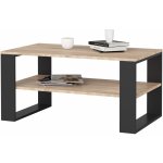 Ak furniture DOMI II dub sonoma / černý – Zboží Dáma