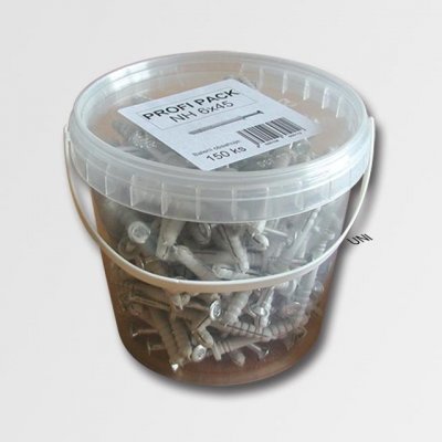 TTT Hmoždinky natloukací profi pack NH | 6x60 mm 1bal/100ks – Sleviste.cz