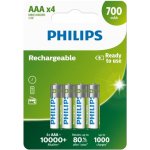 Philips AAA 700mAh 4ks R03B4A70/10 – Zbozi.Blesk.cz