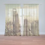 Sablio Záclony Mrakodrapy 4: 2ks 150x250cm – Hledejceny.cz