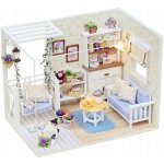Aga Retro model dřevěného domečku pro panenky DIY 3013 – Zboží Dáma