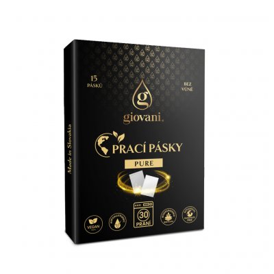 Giovani prací pásky PURE 30 praní – Zboží Dáma