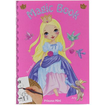 Omalovánka Magic Book My Style Princess Světle růžová