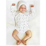 Kojenecké zavinovací body Černé hvězdičky – Zboží Mobilmania