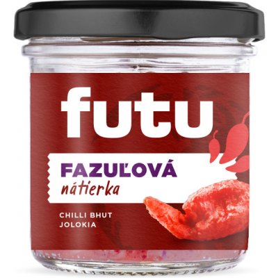 FUTU Fazolová pomazánka s extra chili 140 g – Zboží Dáma