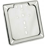 Podložka pod SPZ Moto chromová 185 x 185 mm – Sleviste.cz