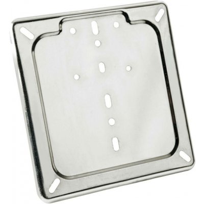 Podložka pod SPZ Moto chromová 185 x 185 mm – Sleviste.cz
