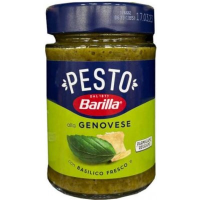 Barilla Pesto alla Genovese bez česneku 190 g – Sleviste.cz