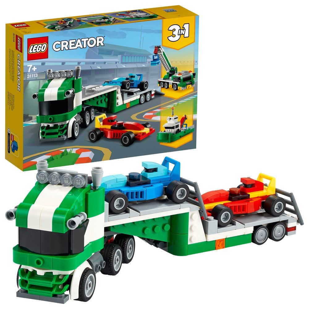 LEGO® Creator 31113 Kamion na přepravu závodních aut od 689 Kč - Heureka.cz