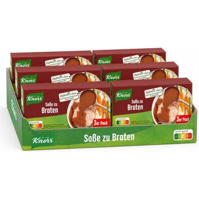 Knorr omáčka k pečenému masu 3 x 250 ml – Sleviste.cz