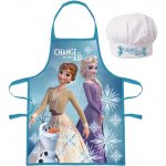 Euroswan zástěra s kuchařskou čepicí Ledové království 2 Frozen 2 motiv Anna a Elsa s Olafem – Hledejceny.cz