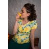 Těhotenské a kojící tričko Kojící tričko Milk Shirt Lemons