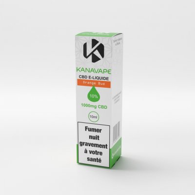 Kanavape Orange Bud 10 % CBD 10 ml 1000 mg – Zboží Mobilmania