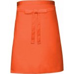 Link Kitchen Wear Pekařská lehčí zástěra délka pkolena 240 g/m Orange Pantone 1655 X997 – Hledejceny.cz