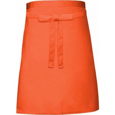 Link Kitchen Wear Pekařská lehčí zástěra délka pkolena 240 g/m Orange Pantone 1655 X997 – Hledejceny.cz