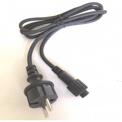 decoLED Zdrojový kabel exteriér bez AC DC černý IP67 – Zboží Mobilmania