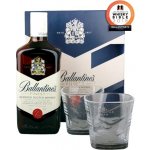 Ballantine’s 40% 0,7 l (dárkové balení 2 sklenice) – Hledejceny.cz