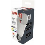 Emos Chytrá LED žárovka GoSmart A60 E27 9 W 60 W 806 lm RGB stmívatelná Zigbee – Zboží Živě