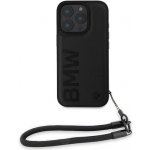 BMW Leather Signature and Strap Zadní pro iPhone 16 Pro Black BMHCP16L23RMRLK – Zboží Živě