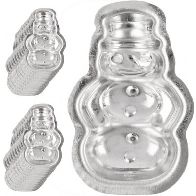 Orion Formička na pečení SNĚHULÁK 5,3 x 3,5 cm 20 ks – Hledejceny.cz